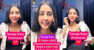 Tanuja Beautiful Insta Model – Most Demanded – New Latest 12Min+ Premium Live Showing