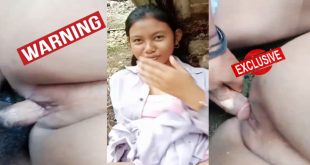 Latest Viral MMS Village Collage Girl Outdoor Fucked By Lover