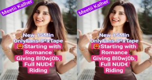 Meetii Kalher 0nlyFans 15Min – Giving Blowjob Full Nude Fucking – & Riding her Italian Boyfriend