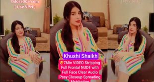 Khushi Shaikh Trending Instant Model New – Latest 7Min Premium Live